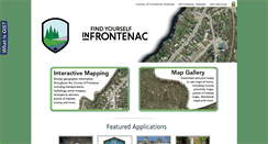 Desktop Screenshot of frontenacmaps.ca
